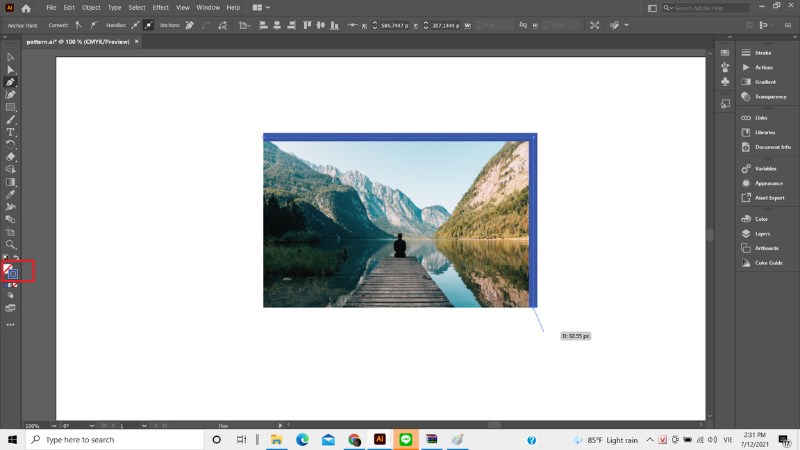 Các cách tạo viền cho ảnh bằng Pen tool