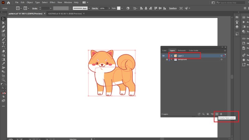 4 Cách Tạo Viền Cho Ảnh Trong Adobe Illustrator (Ai) Đơn Giản