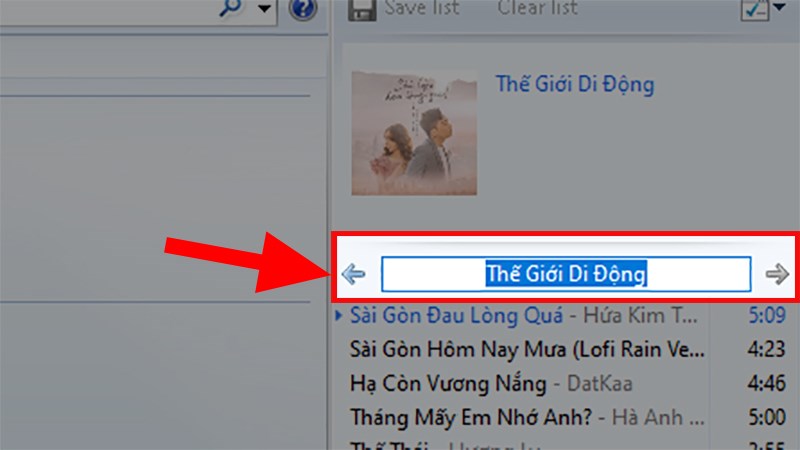 Click chuột tr&aacute;i v&agrave;o mục như trong h&igrave;nh > Tiến h&agrave;nh đổi t&ecirc;n