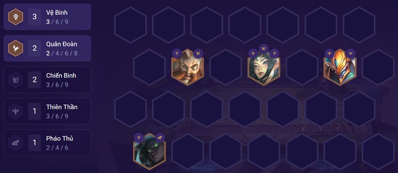 Đội h&igrave;nh đầu trận