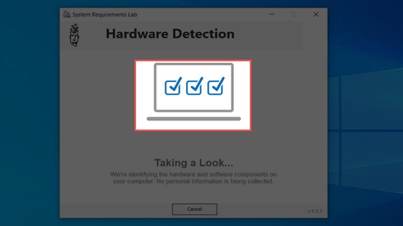 Bạn hãy đợi ph&acirc;̀n m&ecirc;̀m chạy xong 3 d&acirc;́u tích đ&ecirc;̉ đi đ&ecirc;́n bước k&ecirc;́ ti&ecirc;́p