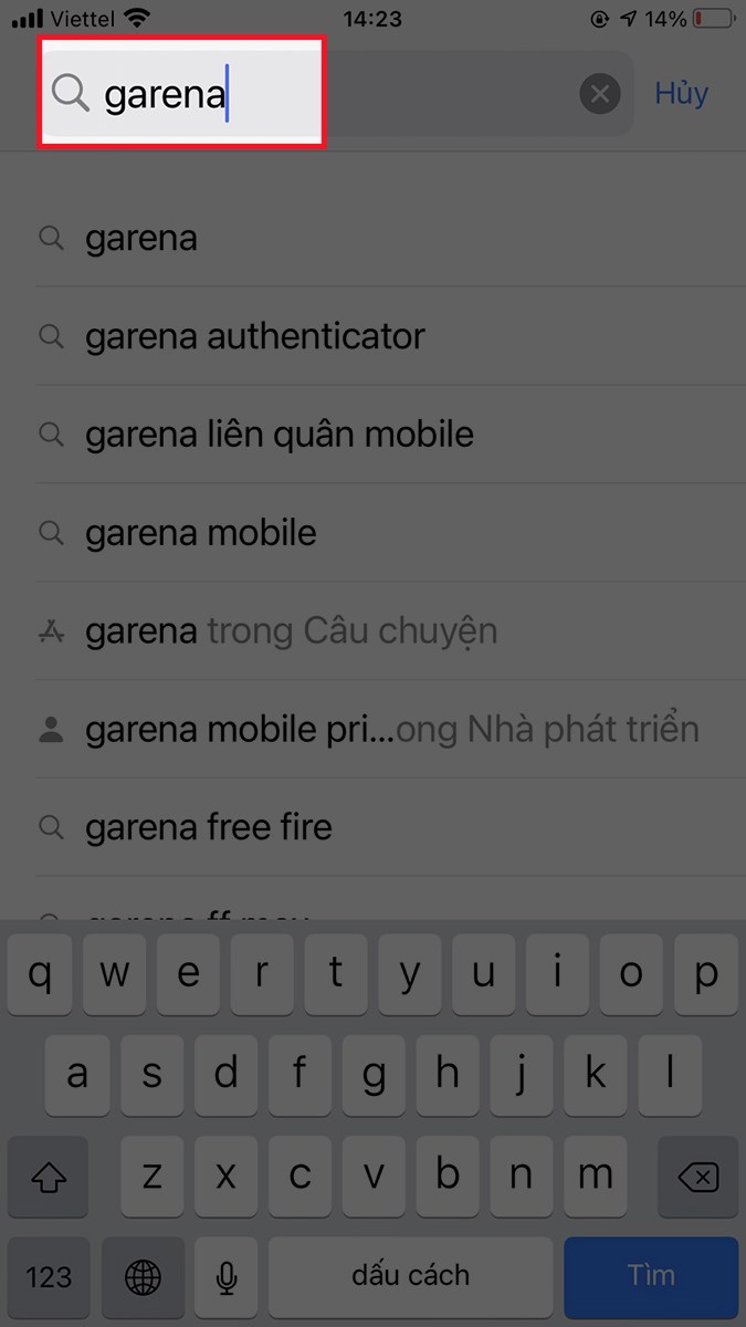 tìm với kể từ khóa Garena