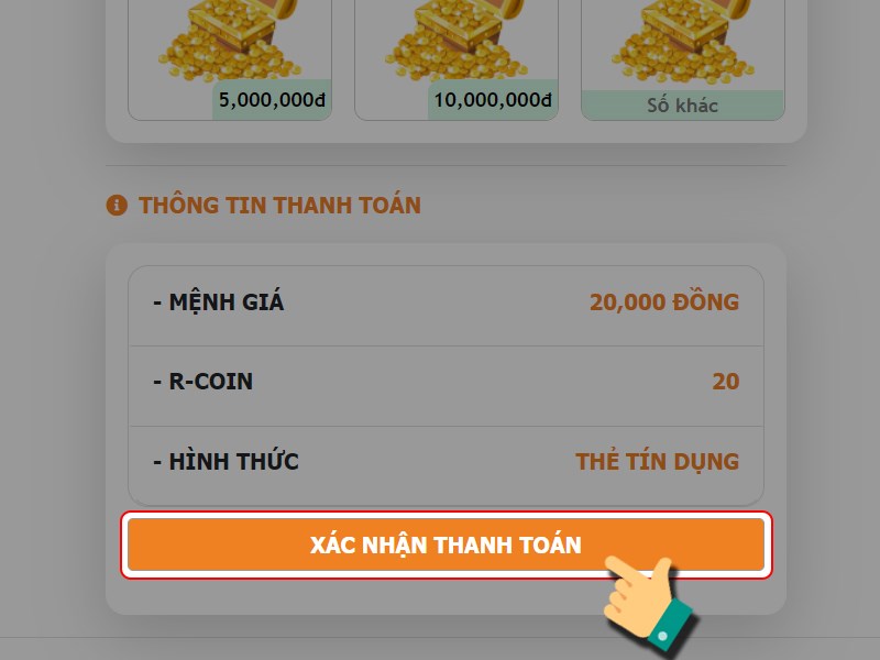 Xác nhận thanh toán