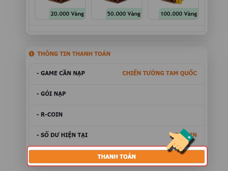 Xác nhận thanh toán