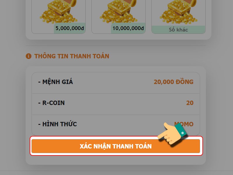 Xác nhận thanh toán