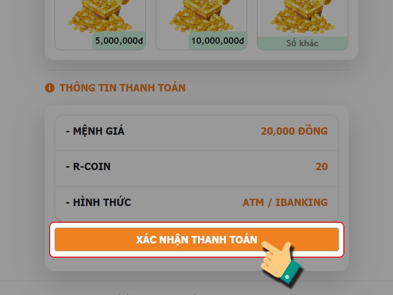 Xác nhận thanh toán