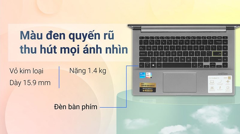 Thiết kế sang trọng nhỏ gọn