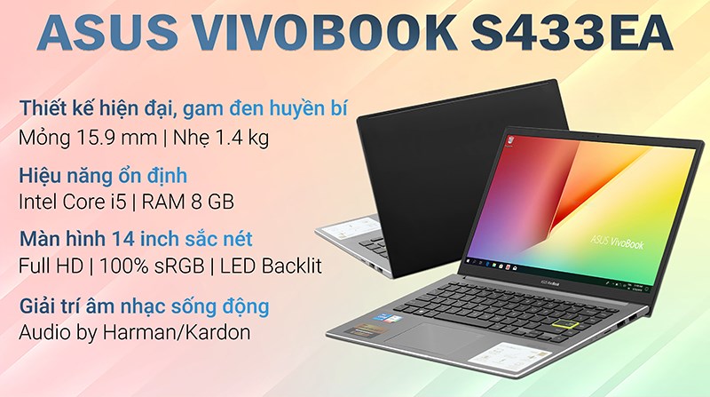 Laptop Asus VivoBook S433EA