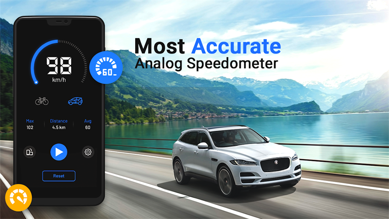 GPS Speedometer: Sound meter & Speed Tracking App