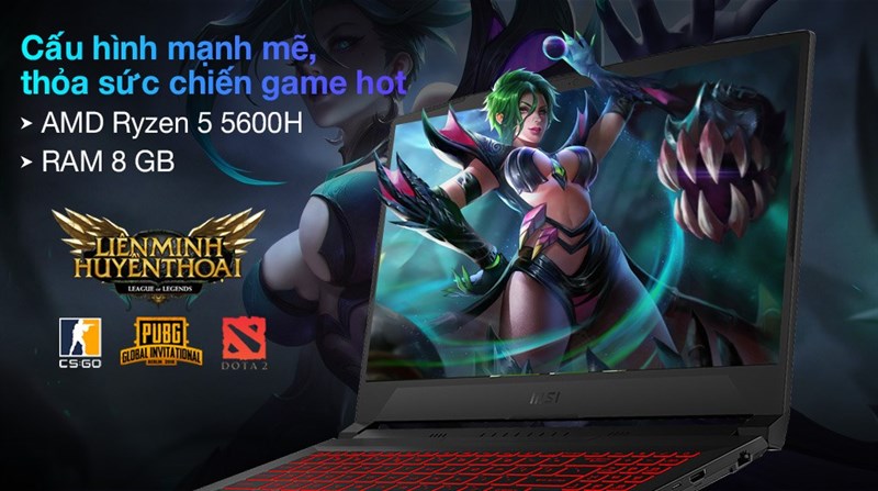 Cấu h&igrave;nh mạnh mẽ, thoả sức chiến game hot