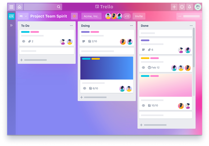 Trello: Phần mềm quản l&yacute; c&ocirc;ng việc nh&oacute;m miễn ph&iacute;