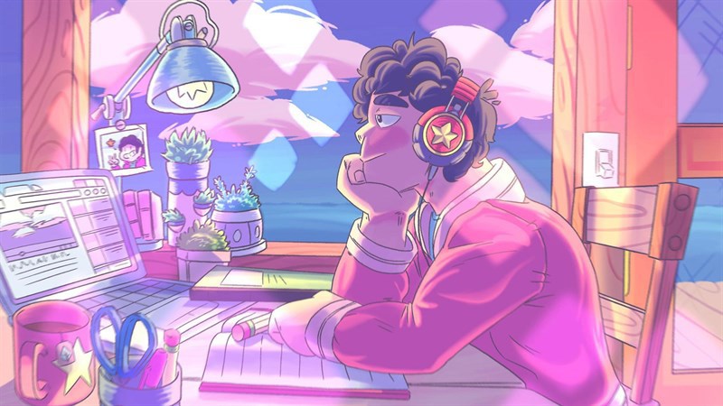 Hình nền Lofi chill cho máy tính 12 (Kích thước: 1920 x 1080) Hình nền Lofi chill cho máy tính 12 (Kích thước: 1920 x 1080)