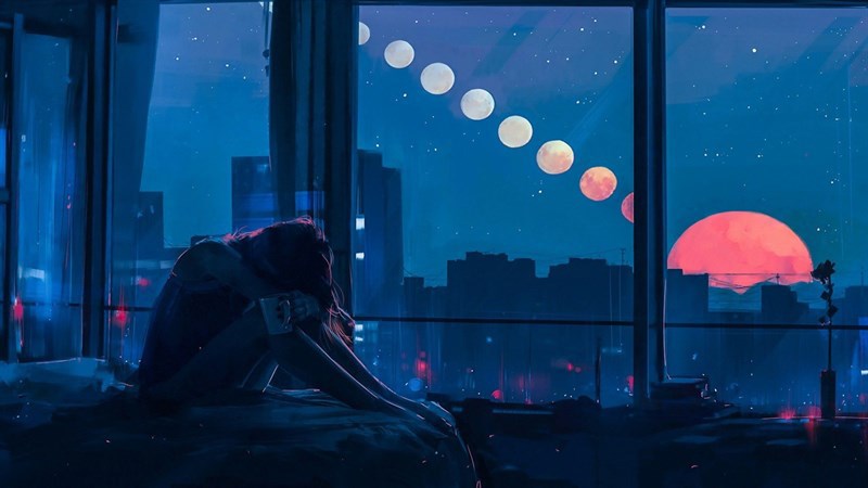 Bạn muốn tìm một hình nền lofi chill nhẹ nhàng, đơn giản và không quá cầu kỳ để giúp bạn giảm stress? Bức hình liền một số tư liệu âm nhạc cùng với những gam màu tối nhưng trầm lắng sẽ là sự lựa chọn đúng đắn cho bạn.