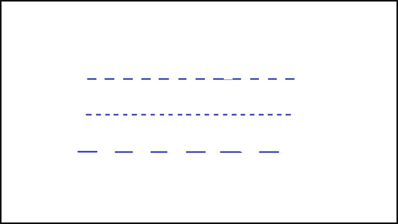 V&agrave; đ&acirc;y l&agrave; kết quả sau khi vẽ c&aacute;c đường n&eacute;t đứt
