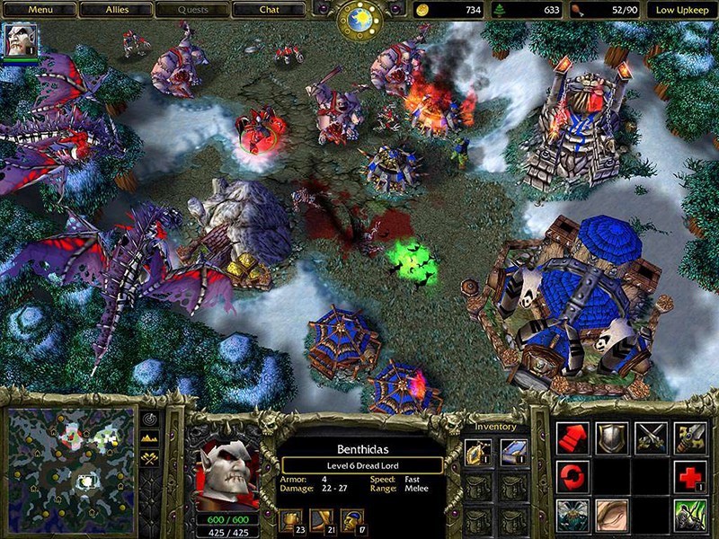 Mã cheat Warcraft 3 dành cho map DDay