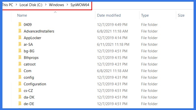 Copy file *dll vừa được giải nén vào thư mục System của Windows