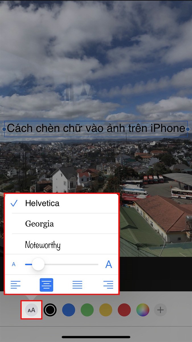 Cách chèn chữ vào ảnh trên iPhone cực nhanh, đơn giản, chi tiết