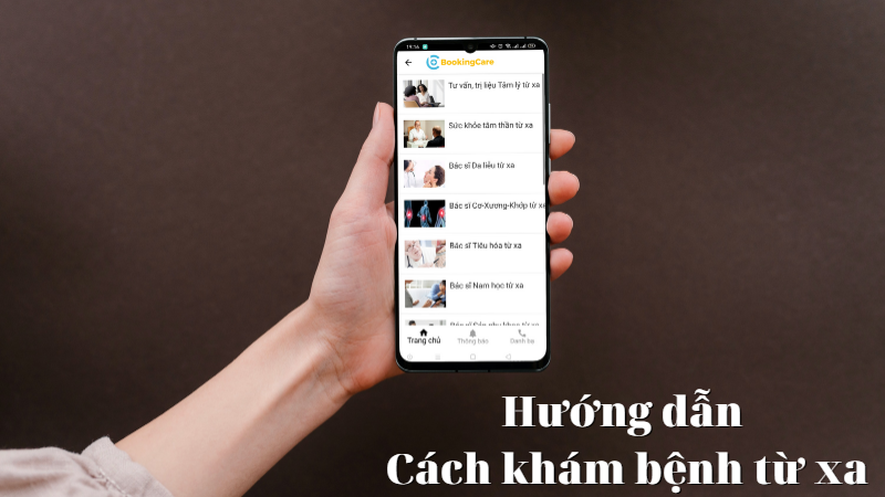 Hướng dẫn cách khám bệnh từ xa trên điện thoại đơn giản