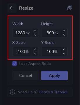 Tiến h&agrave;nh điều chỉnh c&aacute;c th&ocirc;ng số ph&oacute;ng to ảnh