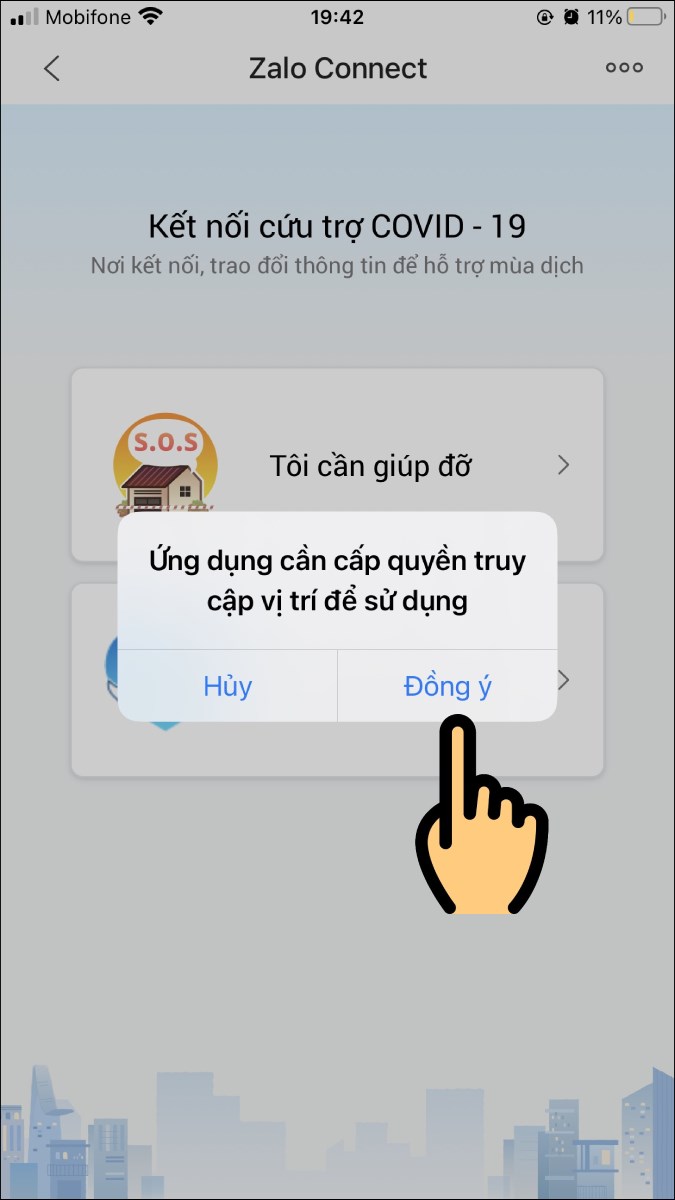 Nhấn n&uacute;t Đồng &yacute;