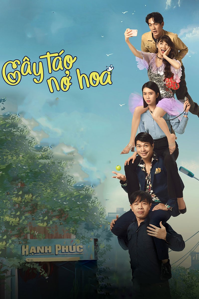 Poster Cây Táo Nở Hoa