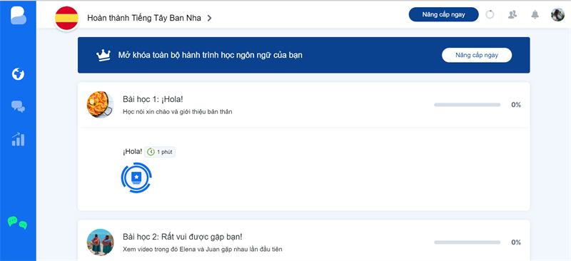 Busuu: Học tiếng Tây Ban Nha online cho người mới bắt đầu