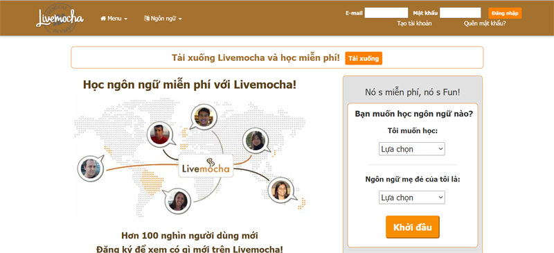 Livemocha: Học tiếng Đức trực tuyến miễn phí