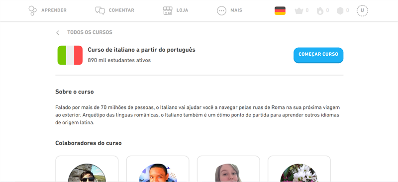 Duolingo: Học tiếng Ý online miễn phí