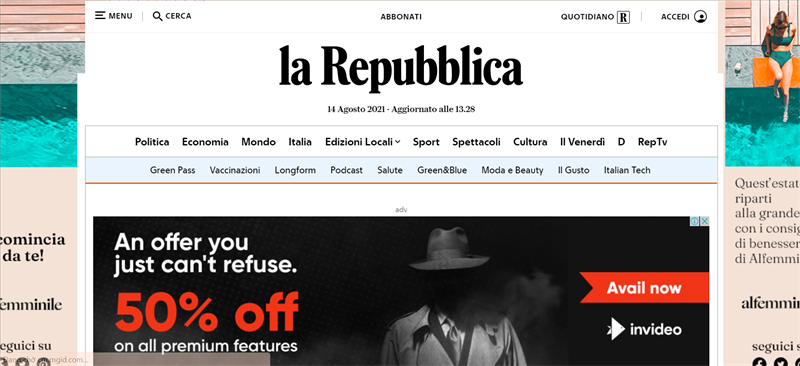 repubblica.it - Web học tiếng Ý trực tuyến