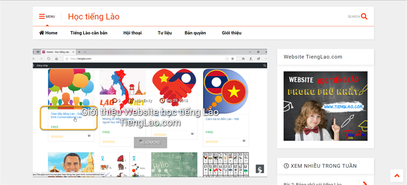 hoctienglao.com - Học tiếng Lào trực tuyến dành cho người mới bắt đầu