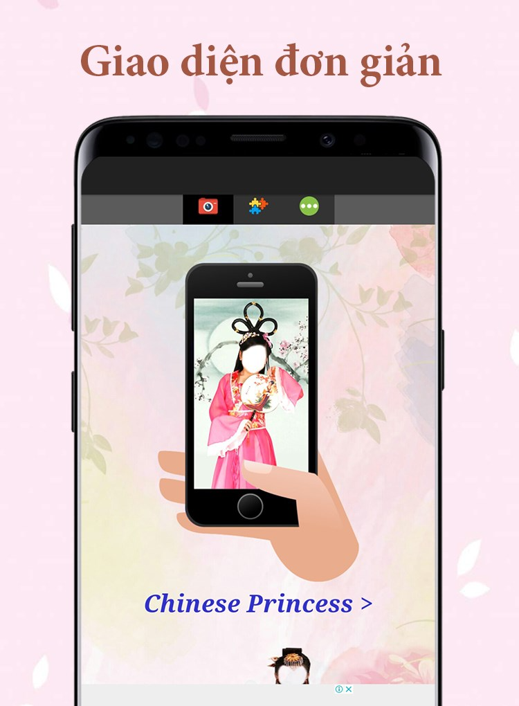 Chinese Princess Kids Montage: Ứng dụng chụp ảnh cổ trang