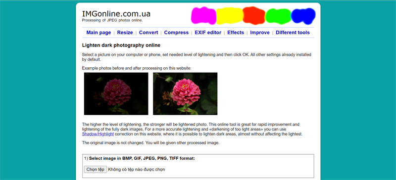 IMGonline.com.ua - Web làm sáng ảnh online