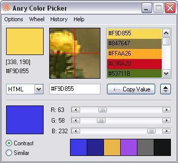 Anry Color Picker: Phần mềm lấy mã màu nhanh chóng Anry Color Picker: Phần mềm lấy mã màu nhanh chóng