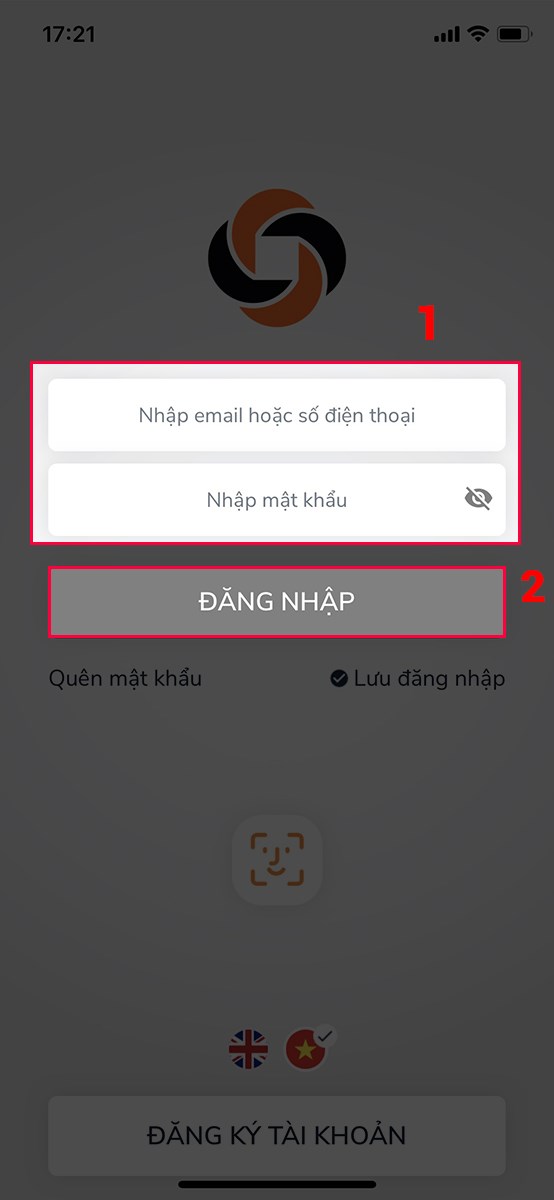Đăng nhập t&agrave;i khoản