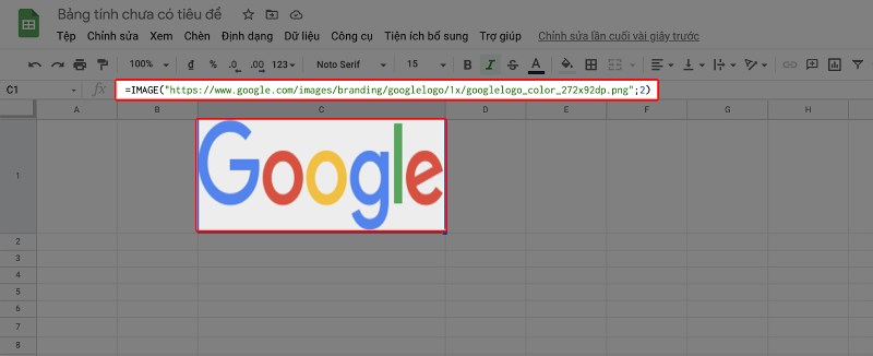 2 Cách Chèn Ảnh Vào Các Ô Trong Google Sheets