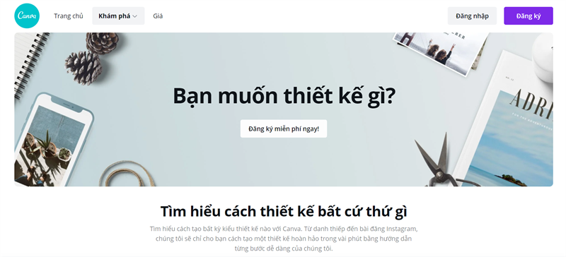Canva: Thiết kế online