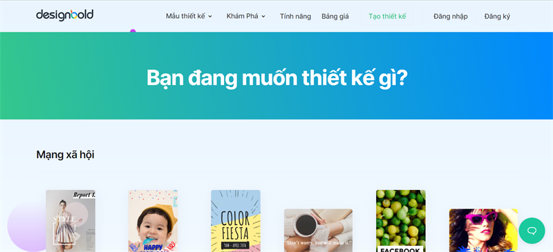 Design Bold: Thiết kế online miễn phí