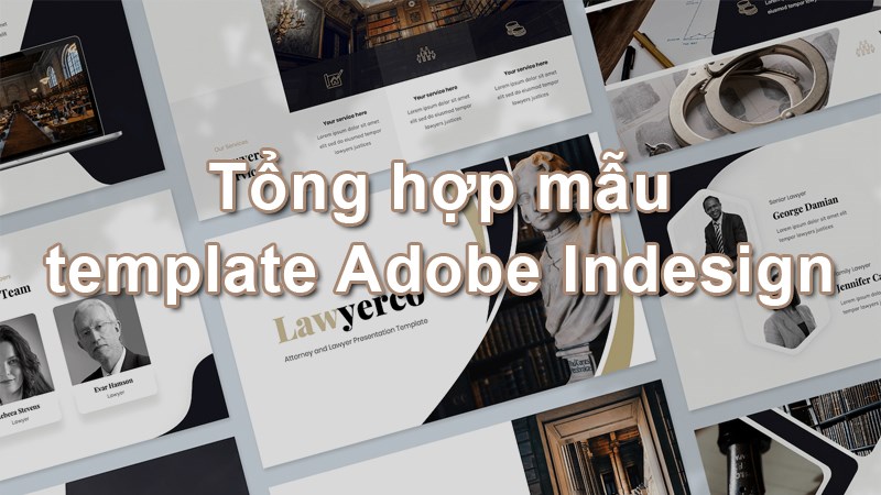 40+ mẫu template Adobe Indesign mới nhất 2021