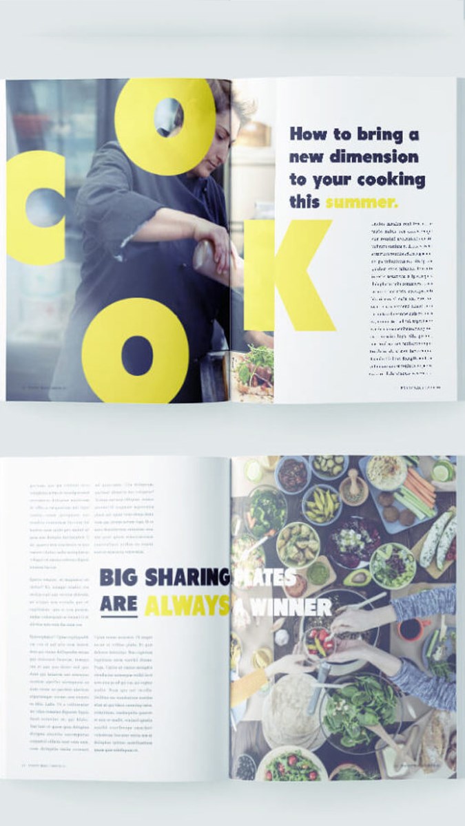 Food Magazine Template