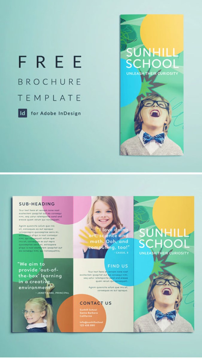 School Brochure Template