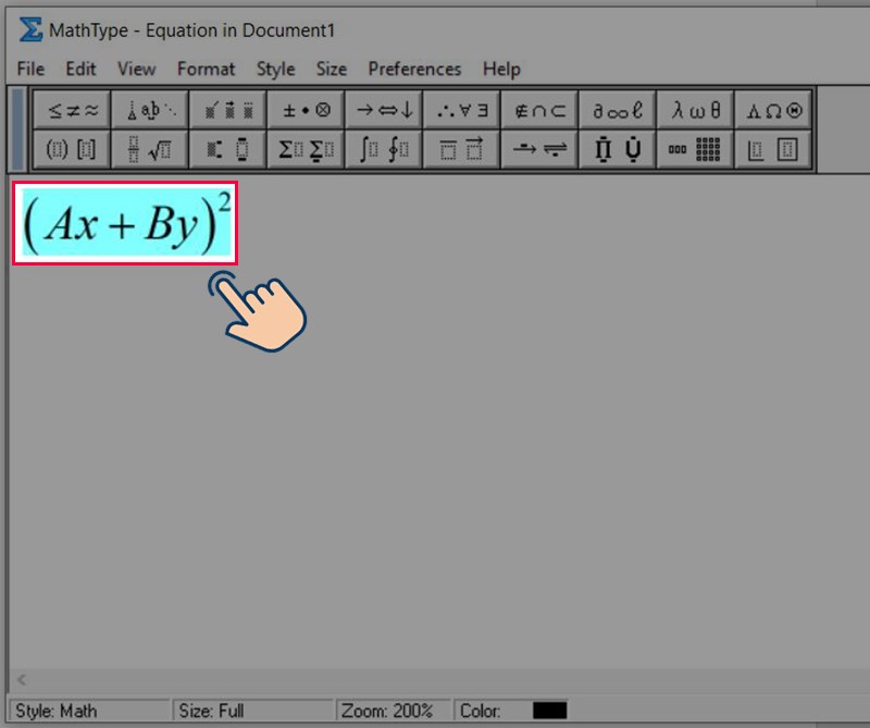 MathType 2024: Với MathType 2024, giải quyết các bài toán phức tạp trở nên dễ dàng hơn bao giờ hết. Với giao diện thân thiện và các tính năng mới nhất, MathType 2024 cho phép người dùng nhập các ký tự toán học hoàn hảo và tạo nên các công thức đẹp mắt nhất. Hãy sử dụng MathType 2024 để trải nghiệm tính năng phiên bản mới nhất của phần mềm toán học này.