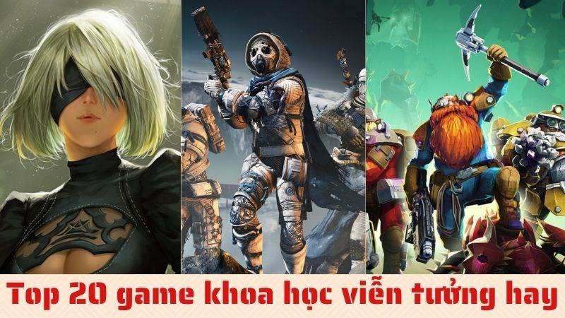 Top 20 game khoa học viễn tưởng sẽ đưa bạn vào những thế giới tưởng tượng đầy hứng khởi. Tận hưởng cảm giác phiêu lưu trong những game đình đám như Mass Effect, Halo, hay Prey, thỏa sức khám phá các hành tinh khác nhau.