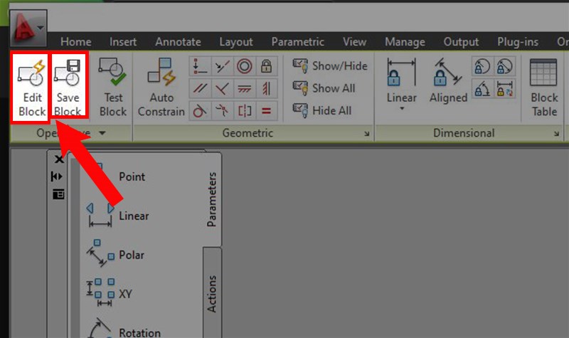 Cách chỉnh sửa Dynamic block - Khối động trong AutoCAD