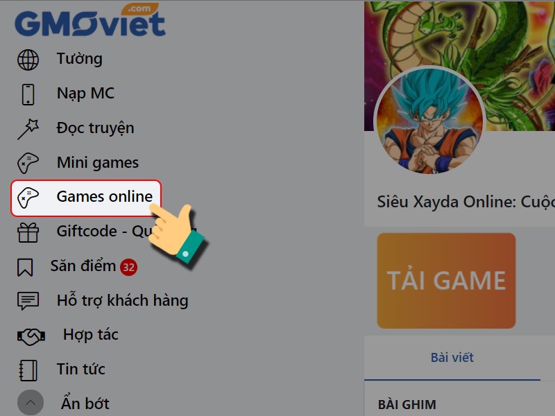Chọn Game online Chọn Game online