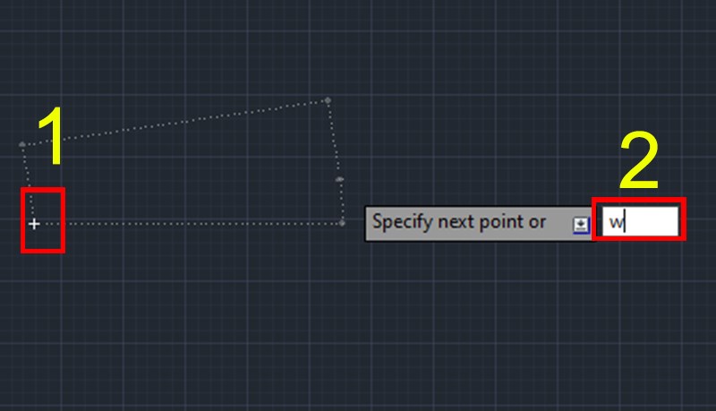 Cách vẽ mũi tên trong CAD