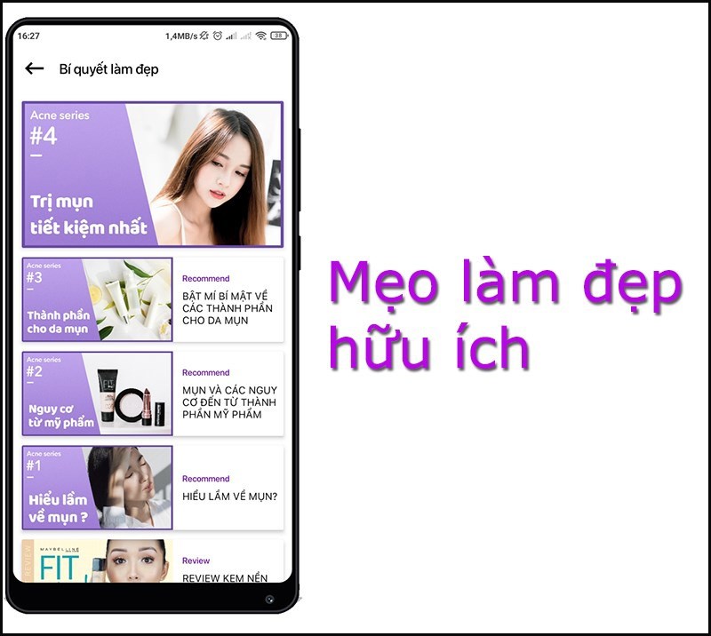 Reviewty: Ứng dụng review mỹ phẩm, chia sẻ mẹo làm đẹp