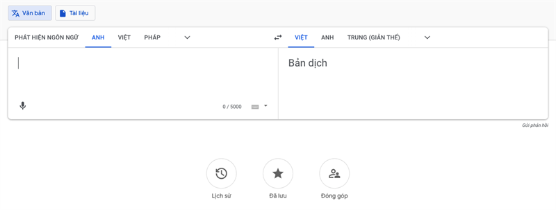 Google Dịch: Dịch giọng nói trên máy tính chuẩn, miễn phí