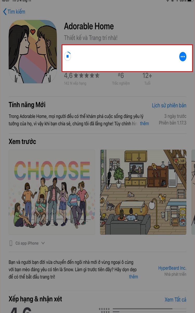 Game đang trong qu&aacute; tr&igrave;nh c&agrave;i đặt