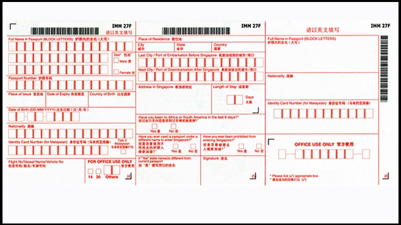 Các giấy tờ cần thiết cho thủ tục xuất nhập cảnh