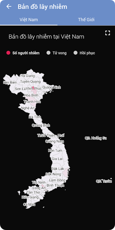 COVID-19: App theo d&otilde;i t&igrave;nh h&igrave;nh dịch COVID-19 trong v&agrave; ngo&agrave;i nước